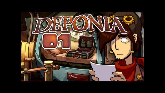Let's Play Deponia #001 [Deutsch] [HD+] - Willkom... äh.. Tschüss!