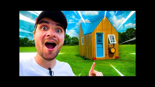 J’AI ACHETÉ LA PLUS PETITE MAISON POSSIBLE (on l’aménage pour y habiter😅)