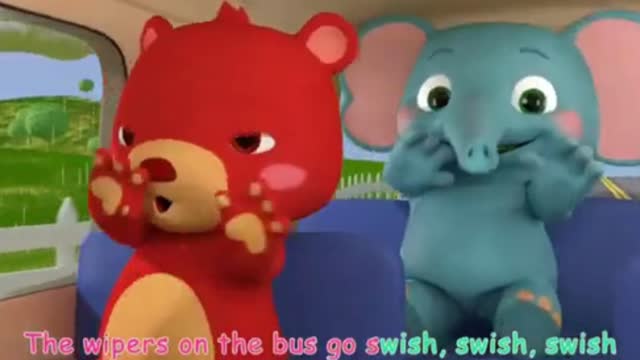 The Wheels On The Bus Kids Song  Rhyme Rhythm World