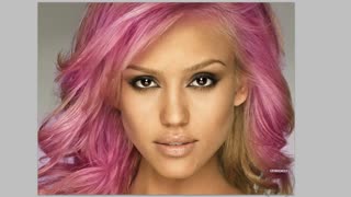 Photoshop CS5 - Changing Hair Colour - Tutorial