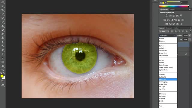 Photoshop CS6 _ Eye color-1