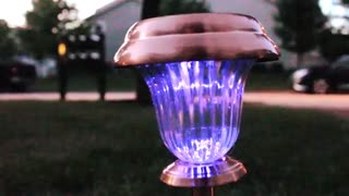 The Nested Cap Copper Solar Stake Light by Sogrand