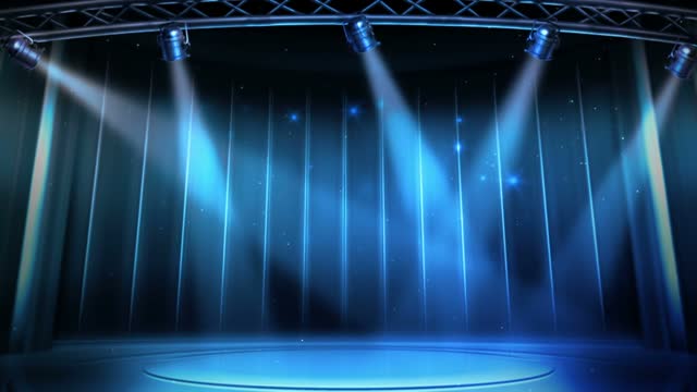 60 FPS Footage Background 'Darkened Stage'