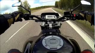 Yamaha Fz1 Turbo with 315hp on the highway Top speed