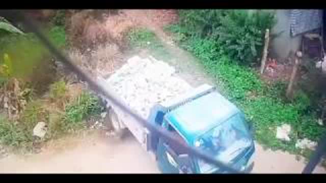 Fly tipping went wrong. ( or right? )