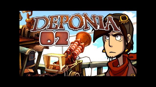 Let's Play Deponia #002 [Deutsch] [HD+] - Supermodernes Space-Shuttle