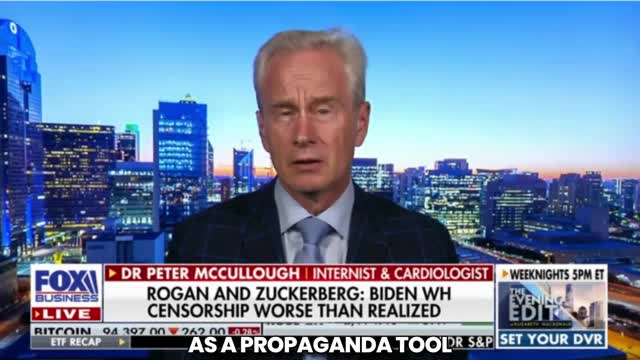Dr Peter McCullough™: "Misinformation" Propaganda Tactic Harmed World Greatly During Pandemic, FOX
