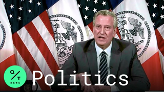 De Blasio 'Very Worried' That Protests Will Lead to Spread of Coronavirus